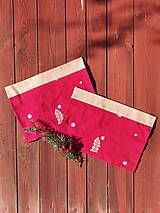 Úžitkový textil - Vianočný set - štóla, prestieranie, obliečky (Prestieranie) - 15011638_
