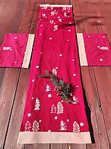 Úžitkový textil - Vianočný set - štóla, prestieranie, obliečky (Prestieranie) - 15011639_