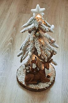 Dekorácie - Vianočná dekorácia "Stromček" - 15012120_