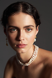 Náhrdelníky - Isabela - perlový náhrdelník - 15010326_