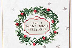Papiernictvo - vianočná pohľadnica - 15012873_