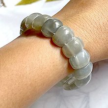 Náramky - Elastic Grey Moonstone Bracelet / Elastický náramok mesačný kameň šedý - 15014499_