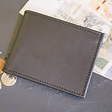 Peňaženky - Kožená peňaženka - Alex s výklopnou kapsou a RFID fólií - 15015690_