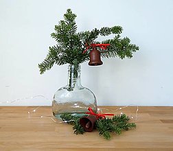 Dekorácie - Vianočný zvonček (Hnedá) - 15017150_