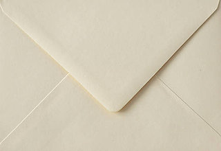 Papiernictvo - Obálka bledokrémová matná - C6 - 15015974_
