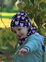 Detské čiapky - Malá láska ♥ úpletová čiapka, nákrčník alebo set - 15019141_