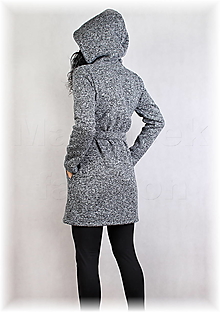 Mikiny - Kabátek hřejivý s kapucí (více barev) - 15019242_