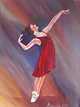 Obrazy - Obraz: Baletka Lea, 30 x 40 cm - 15020976_