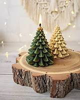 Sviečky - Sójová sviečka - Vianočný stromček - 15020126_