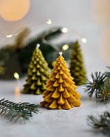 Sviečky - Sójová sviečka - Vianočný stromček - 15020127_