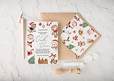 Papiernictvo - Vianočný pozdrav Rozprávkové Vianoce - 15024330_