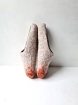 Ponožky, pančuchy, obuv - Dámske vlnené papuče - ONA - Jarabina - 15023115_