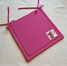 Detský textil - Podsedák na školskú stoličku s aplikáciou - 15023018_