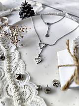 Sady šperkov - Dedičstvo | Cenovo zvýhodnená sada strieborná - retiazkové náušnice a náhrdelník - 15021805_