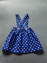 Detské oblečenie - Sukňa na traky modrá - 15021861_