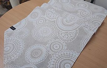 Úžitkový textil - Stredový obrus maxi mandaly - 15027355_