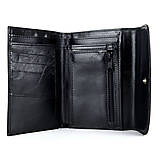 Peňaženky - Kožená dámska peňaženka z pravej kože, čierna - 15026799_