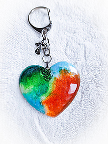 Kľúčenky - Jedinečné srdce (D) - 15033691_