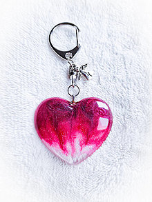 Kľúčenky - Jedinečné srdce (F) - 15033715_