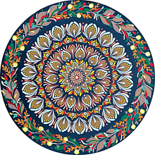 Obrazy - Mandala AUTUMN - 40cm - 15032805_