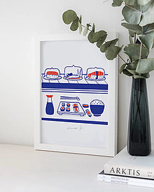 Grafika - Sushi train, interaktívny print - 15033068_
