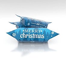 Sladkosti - Vianočné krovky, vzor BN31 - 15039899_
