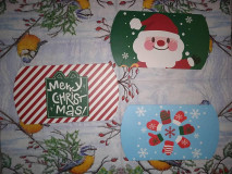 Obalový materiál - Vianočné papierové krabičky  - 15038027_