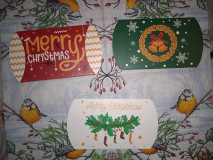 Obalový materiál - Vianočné papierové krabičky  - 15038035_