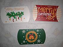 Obalový materiál - Vianočné papierové krabičky  - 15038036_