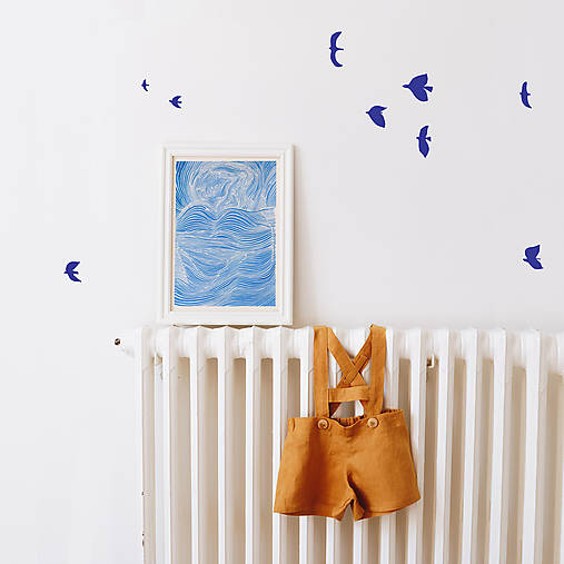 Dekorácie - TINY / ptáci - 15036555_