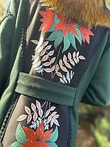 Bundy a kabáty - Ručne maľovaný kabát  - 15038545_