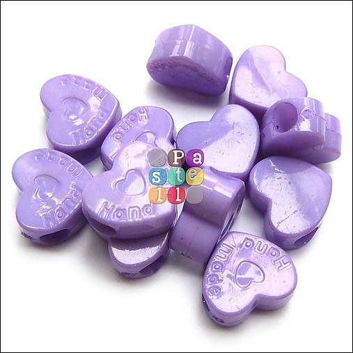 Korálky - (1851) Srdiečko PANDORA, 12 x 13 mm - 1 ks - 15044687_