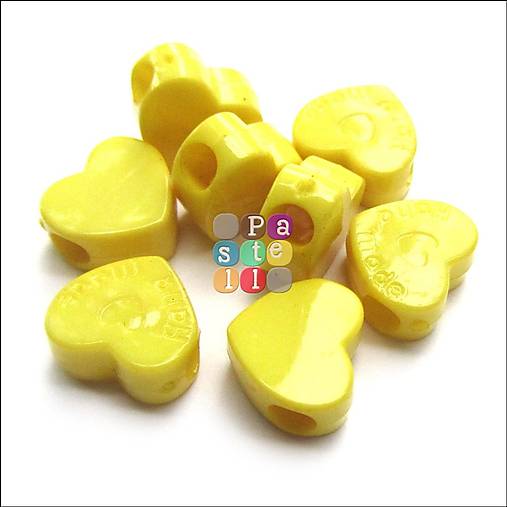 Korálky - (1849) Srdiečko PANDORA, 12 x 13 mm - 1 ks - 15044689_