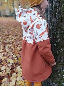 Detské oblečenie - Jesenný softshelový kabátik - 15042296_