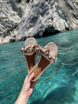 Ponožky, pančuchy, obuv - Sunset Kožené sandále - 15044341_