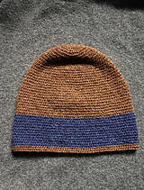 Čiapky, čelenky, klobúky - Háčkovaná čiapka 100 % alpaka - 15046091_