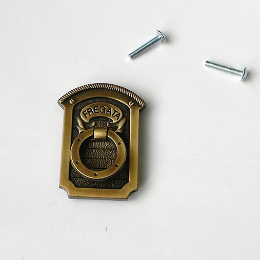 Polotovary - Madlo staromosadz /6,5x4,5cm/ - 15048550_