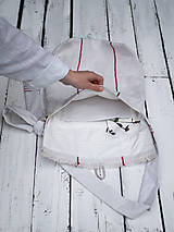 Iné tašky - Konopná taška s výšivkou - logo kolotašky - 15048731_
