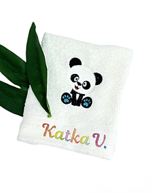 Úžitkový textil - Panda - 15051310_