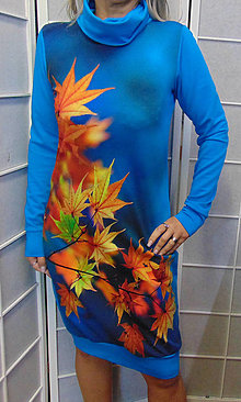 Šaty - Šaty s rolákem - podzim, velikost S - XXL - 15050822_