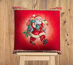 Úžitkový textil - Vianočná obliečka na vankúš - 15051100_