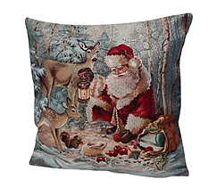 Úžitkový textil - Vianočná obliečka na vankúš - 15053603_