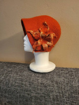 Čiapky, čelenky, klobúky - Plstený klobúk Jeseň - 15057232_