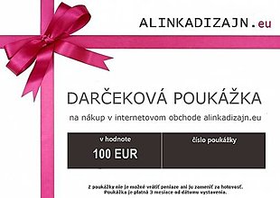 Darčekové poukážky - Darčeková poukážka v hodnote 100€ - 15054972_
