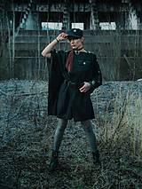 Šaty - Military kaftan dress - 15055233_