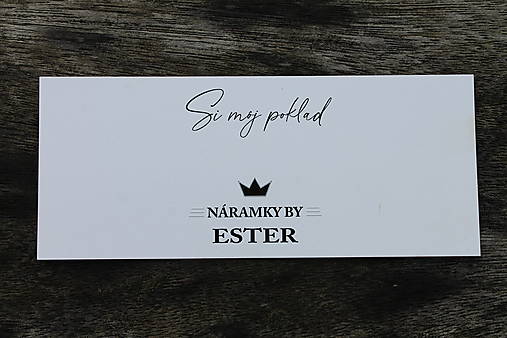 NA VENOVANIE ❤️ - kartička Si Môj poklad