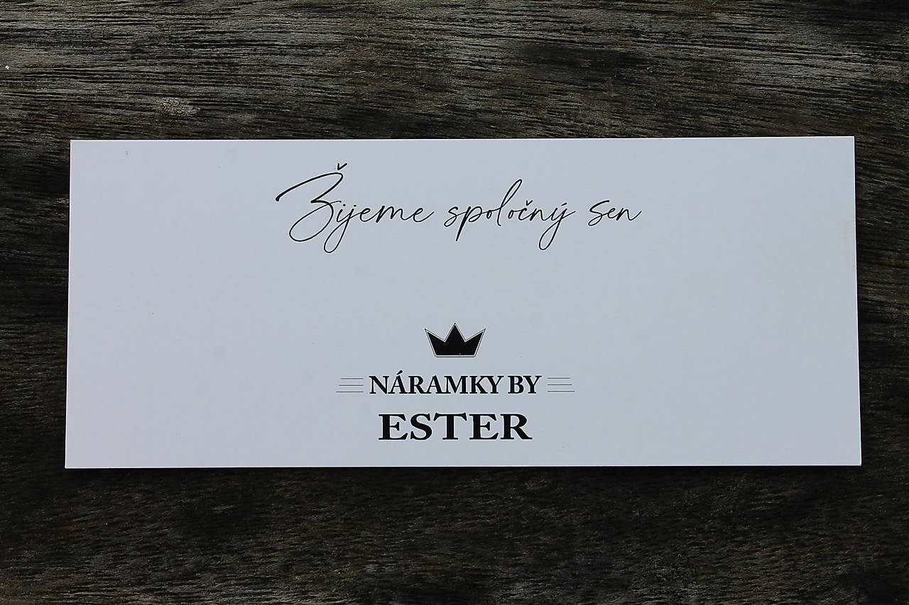 NA VENOVANIE ❤️Kartička k partnerským nárakom