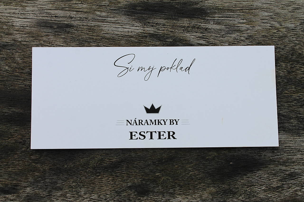 NA VENOVANIE ❤️ - kartička Si Môj poklad