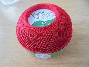 Galantéria - Priadza ANCHOR ARTISTE Mercer Crochet 40 - 15059948_