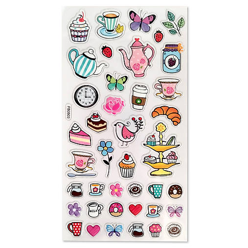 Papier - Samolepky na dekorovanie - 15059027_
